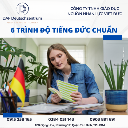 Tiếng Đức: 6 trình độ tiếng Đức chuẩn khung châu Âu