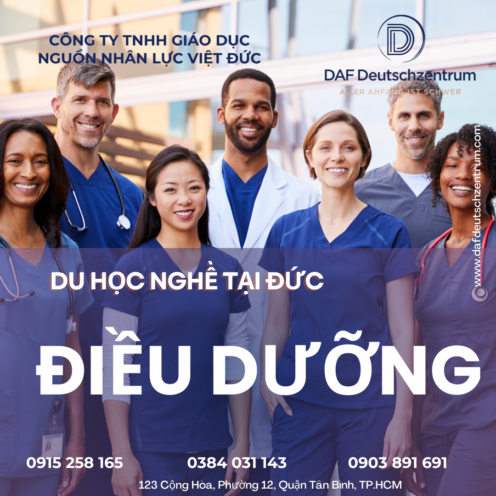 Du học Nghề Điều Dưỡng tại Đức 2024