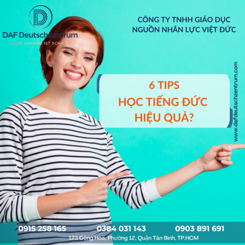 6 Tips để học tiếng Đức hiệu quả