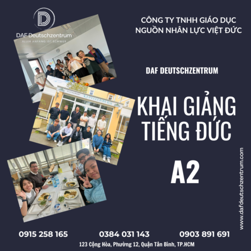 Khóa học tiếng Đức A2