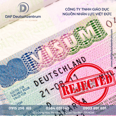 8 nguyên nhân khiến visa du học Đức bị từ chối?